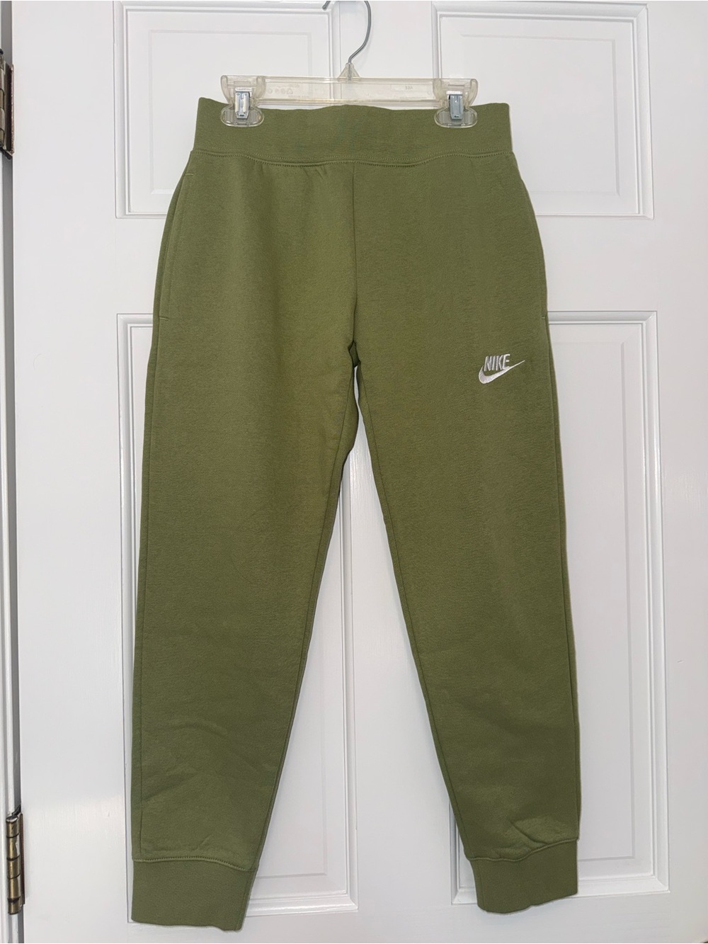 Nike Kids Olive Green Jogger Sweatpants Size S